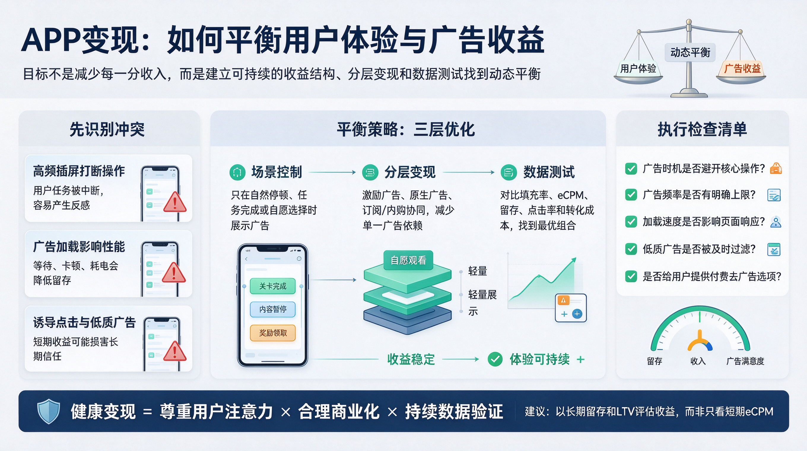 APP变现过程中怎么平衡用户体验与广告收益?